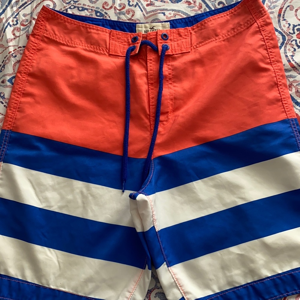 Men’s large Hollister swim trunks